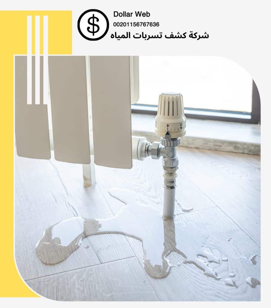 كشف تسربات المياة بجدة