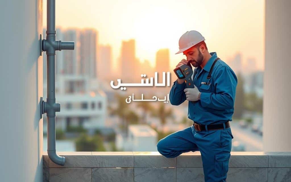 كشف تسربات المياة حي بني مالك