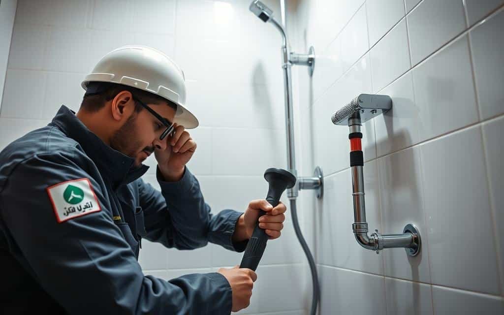 كشف تسربات المياة حي الروابي بجدة