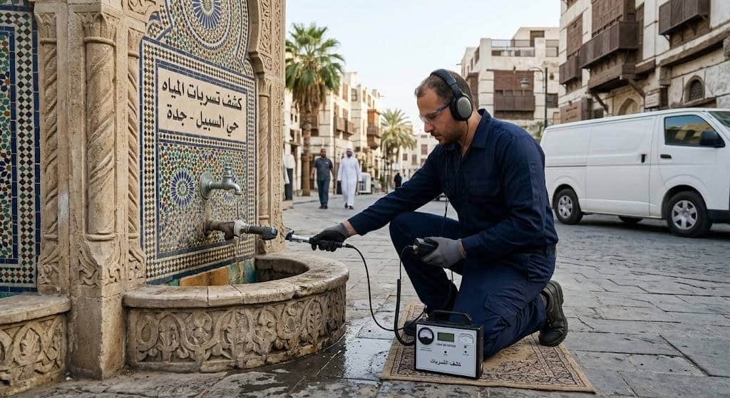 كشف تسربات السبيل